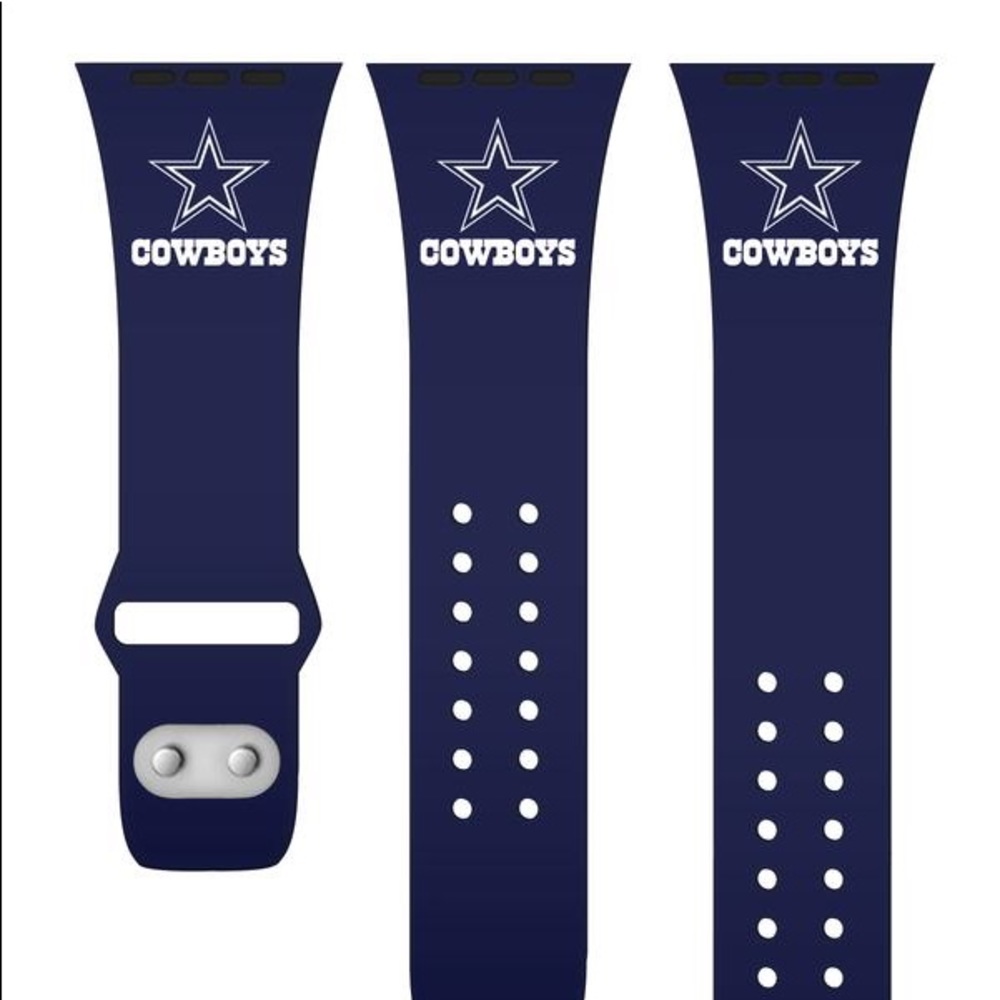 Dallas Cowboys Apple Compatible Watchband - Picture 2 of 3